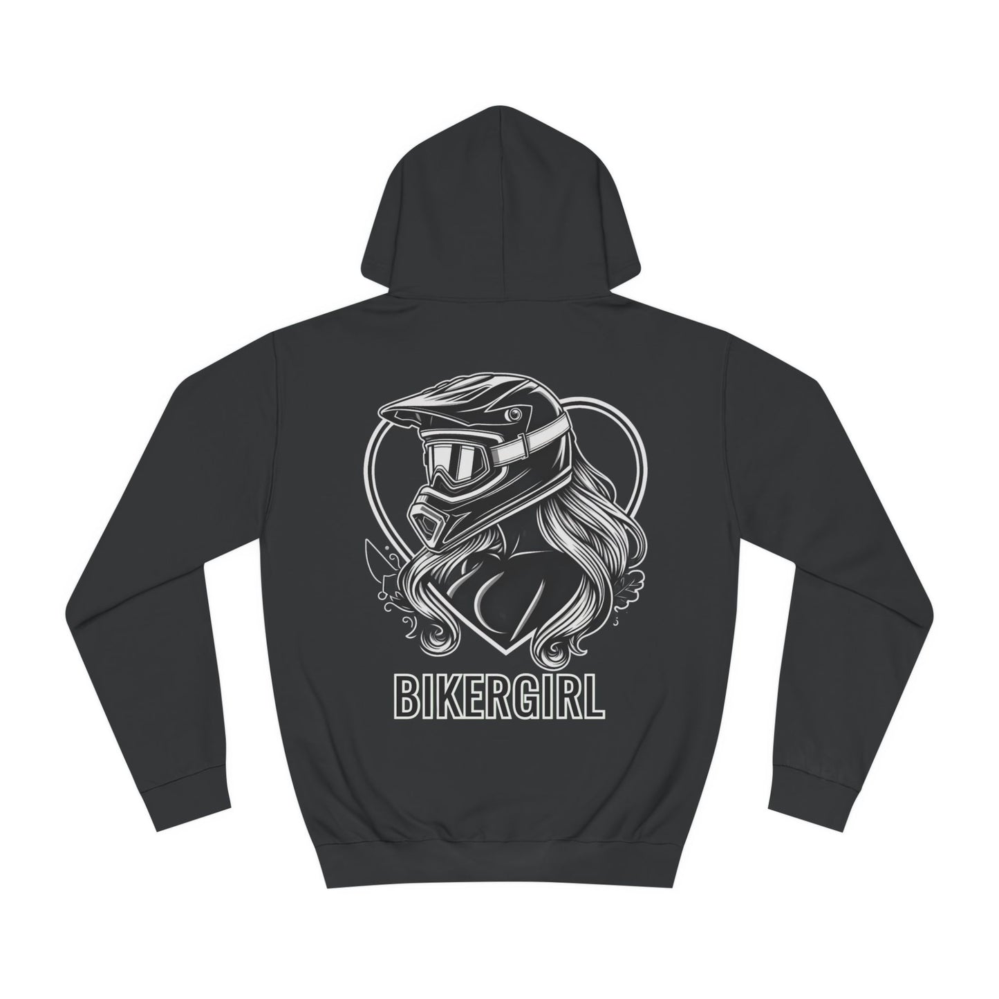 MotoMaze Bikergirl Edition Motocross - College Hoodie