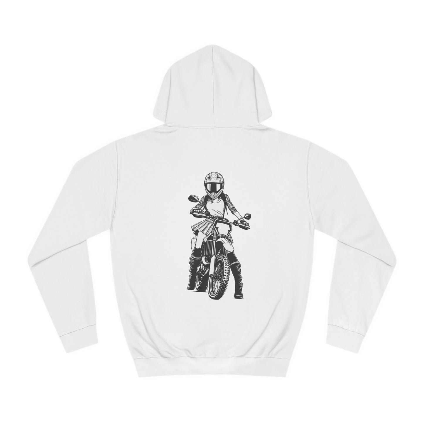MotoMaze Bikergirl Crossbike - College Hoodie