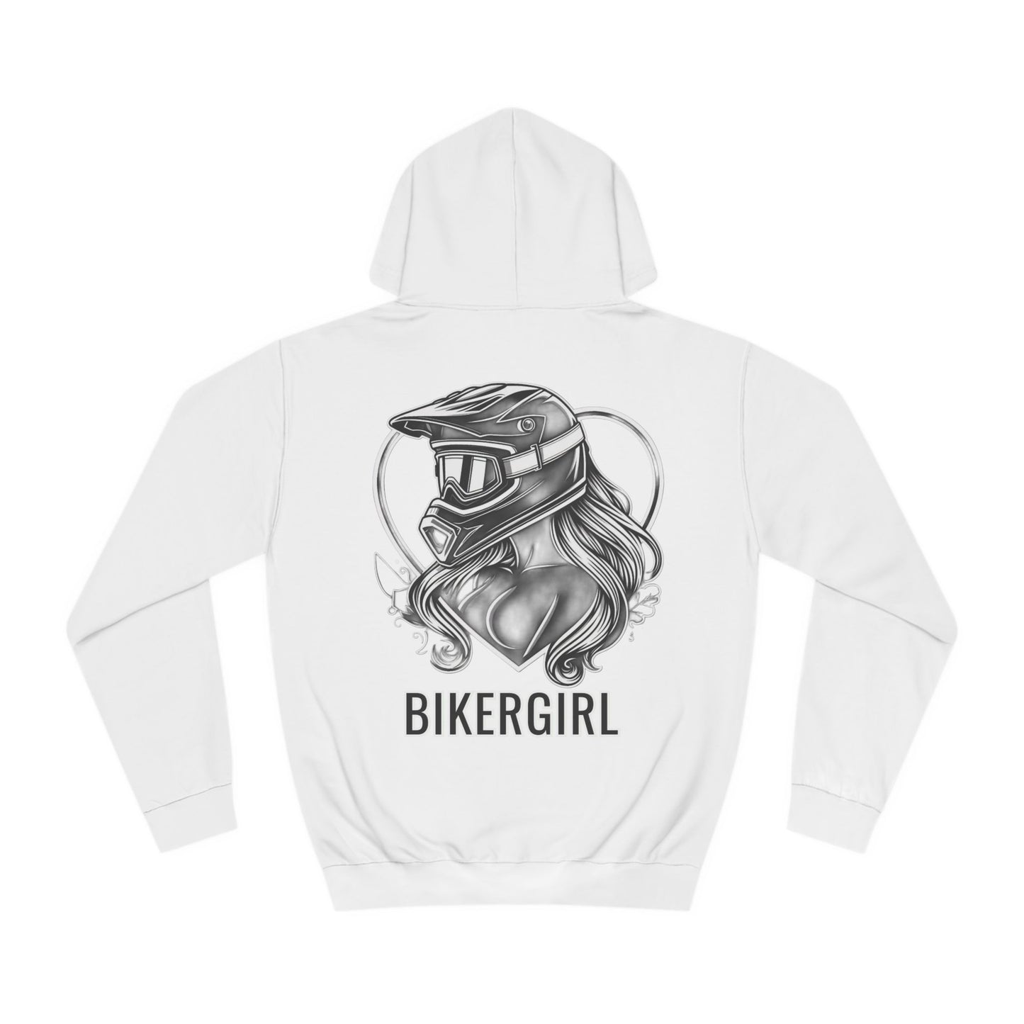 MotoMaze Bikergirl Edition Motocross - College Hoodie