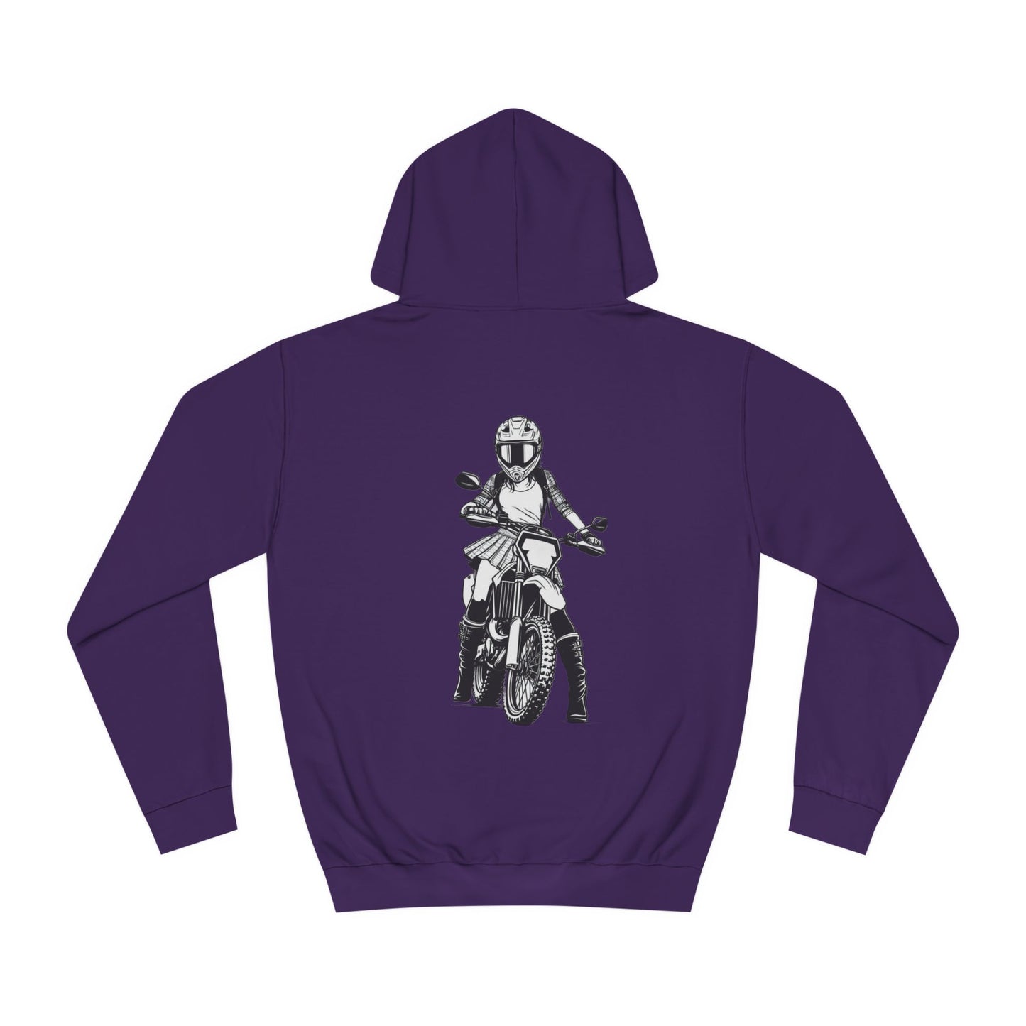 MotoMaze Bikergirl Crossbike - College Hoodie