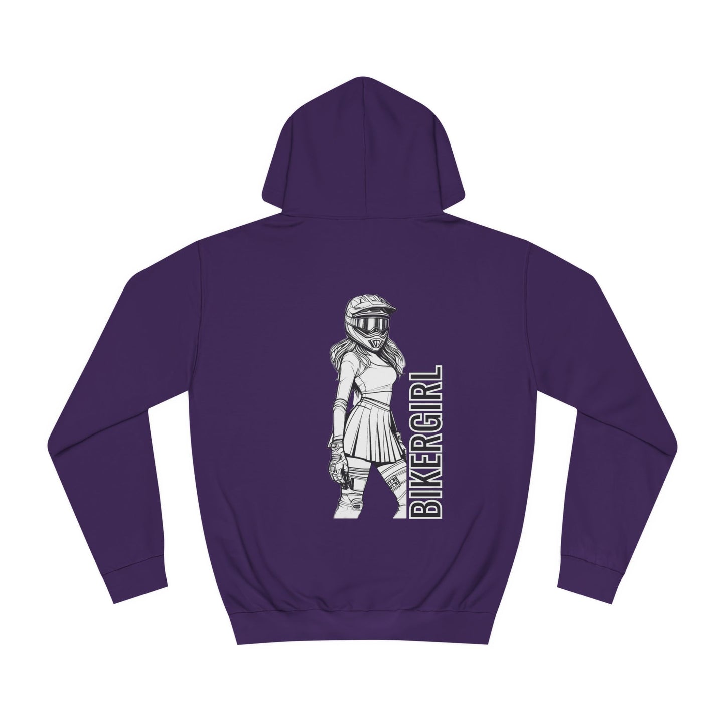 MotoMaze Bikergirl Skirt Motocross - College Hoodie