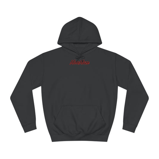 Legendary MotoMaze Design Wolf - College Hoodie