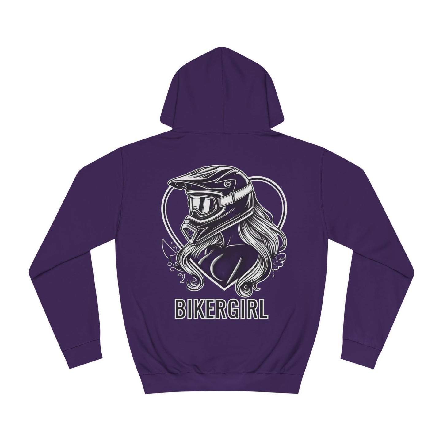MotoMaze Bikergirl Edition Motocross - College Hoodie