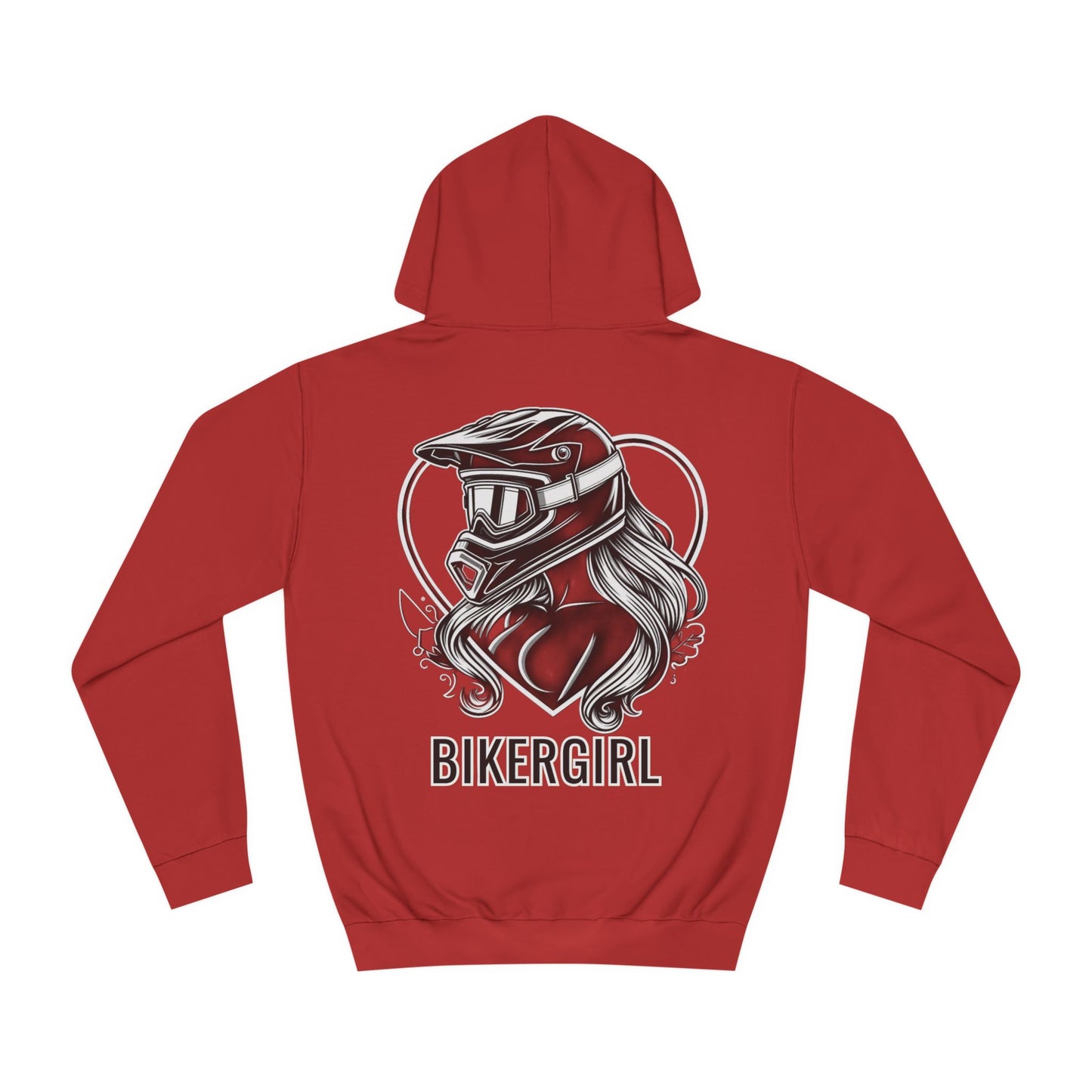 MotoMaze Bikergirl Edition Motocross - College Hoodie