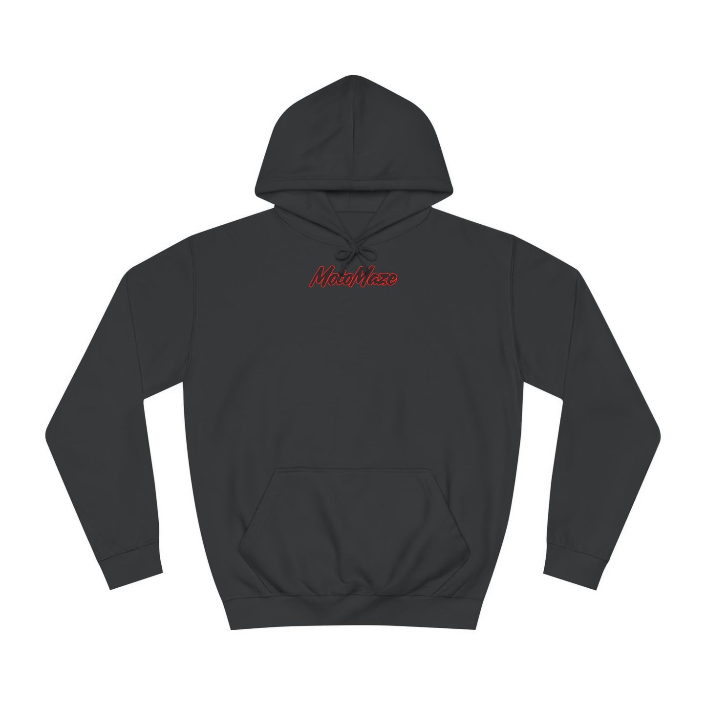 MotoMaze Fan Drop Angel Wolf - College Hoodie