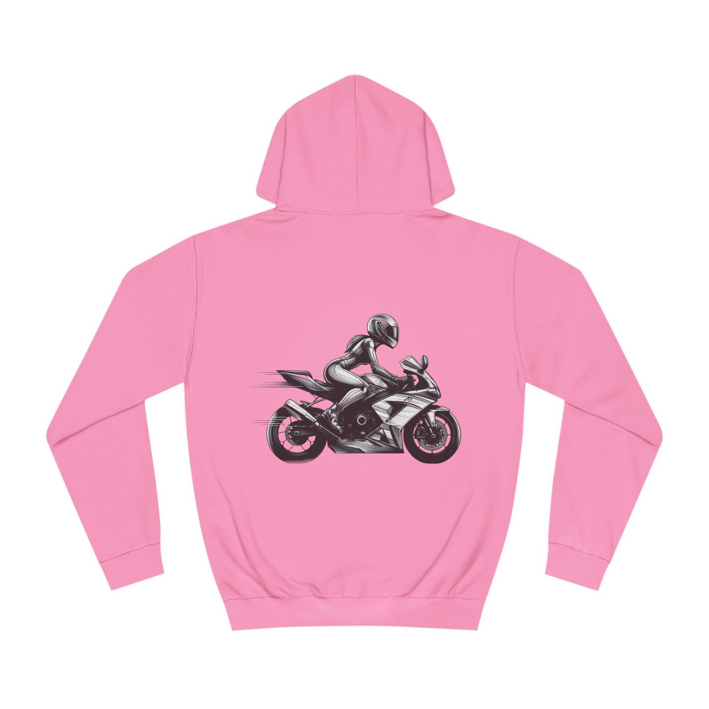 MotoMaze Sportsbike Chick  - College Hoodie