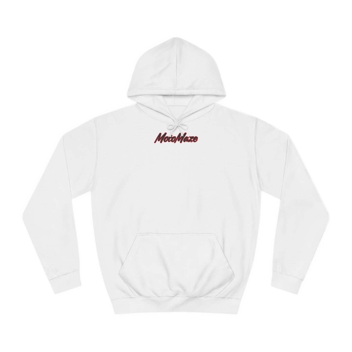 MotoMaze Fan Drop Angel Wolf - College Hoodie