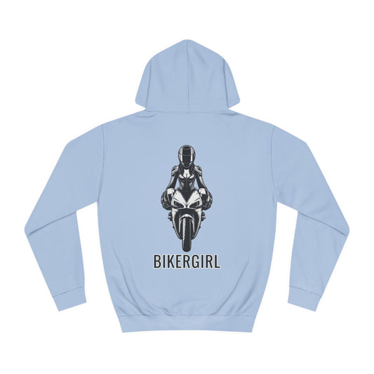 MotoMaze Bikergirl Edition Sportsbike  - College Hoodie