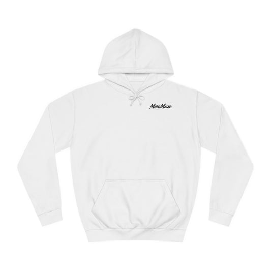 MotoMaze Basic "How fast is your Bike?"  - College Hoodie
