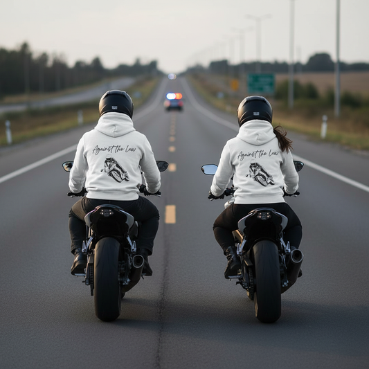 MotoMaze Basic "Against the Law"  - College Hoodie